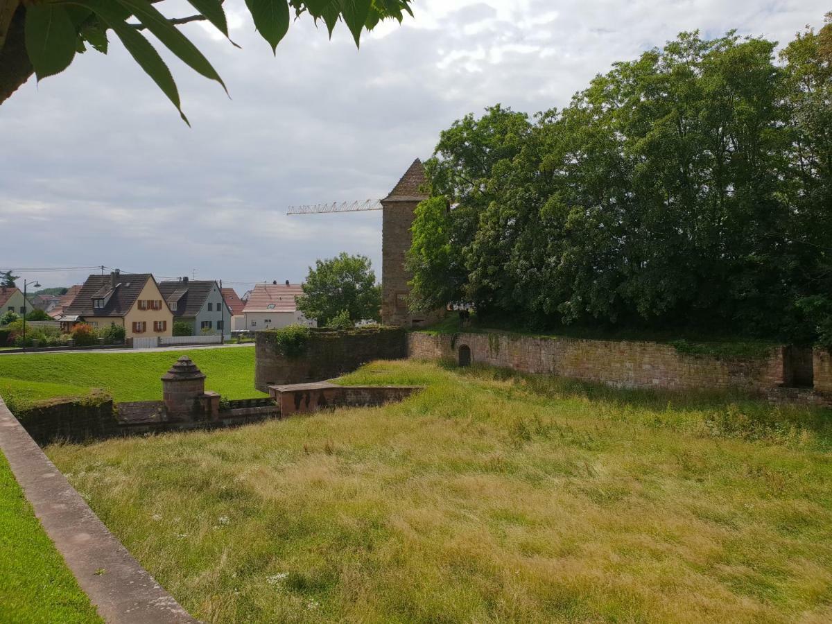 Apartmán Au Repos Des Remparts Wissembourg Exteriér fotografie